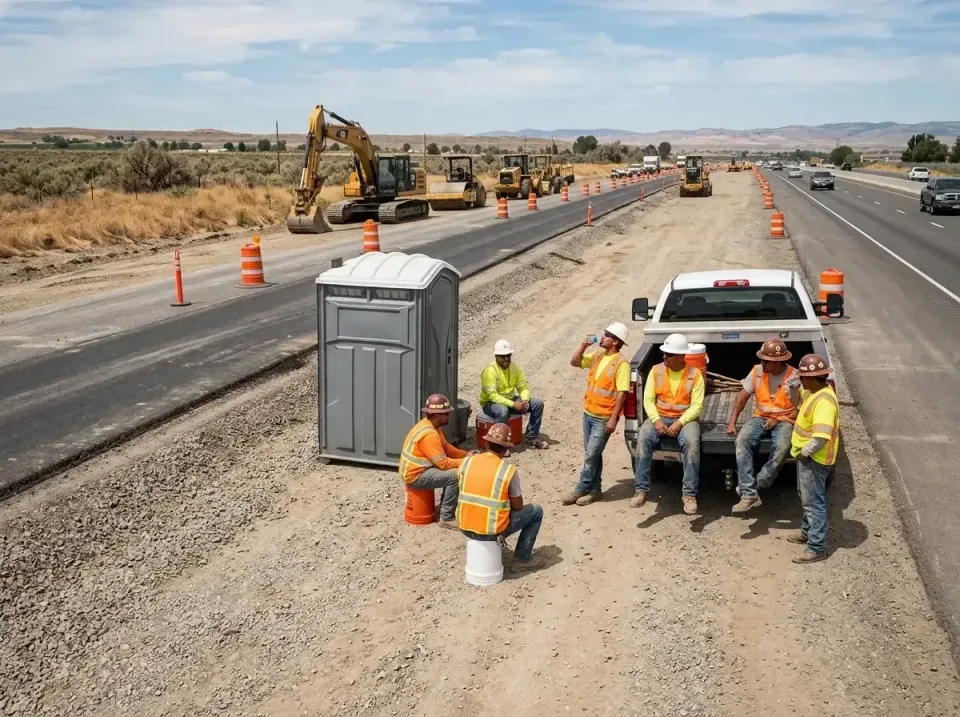 highway-road-construction-crew-007 — frequently asked questions, Porta Potty and Restroom Rentals in Elon, NC